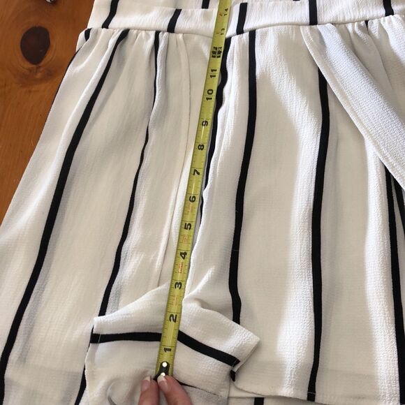 Crystal Doll Stripped Skirt Romper - Picture 11 of 13